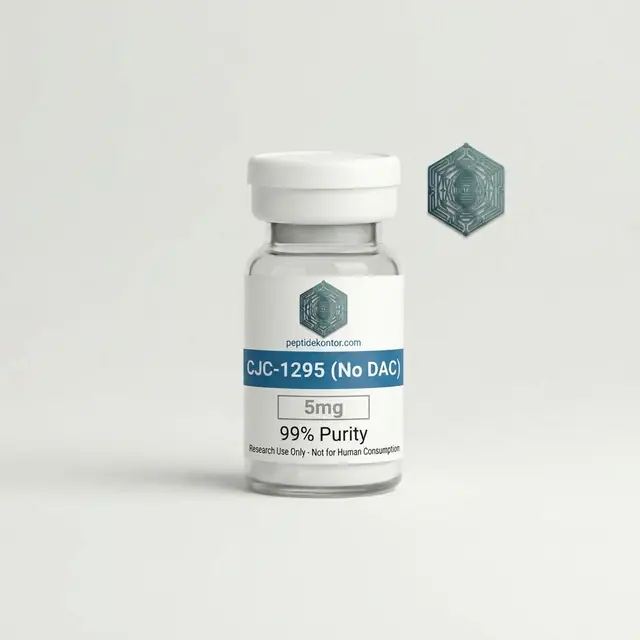 CJC-1295 (No DAC) 5 mg research vial, ≥ 99.0% HPLC purity