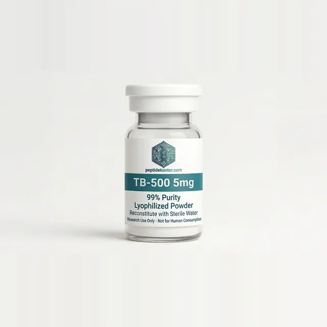TB-500 5 mg research vial, ≥ 99.1% HPLC purity